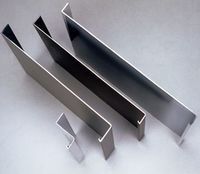 Glafuri groase din aluminiu. Gamă largă de culori și dimensiuni. Direct de la depozitul en-gros. foto 2