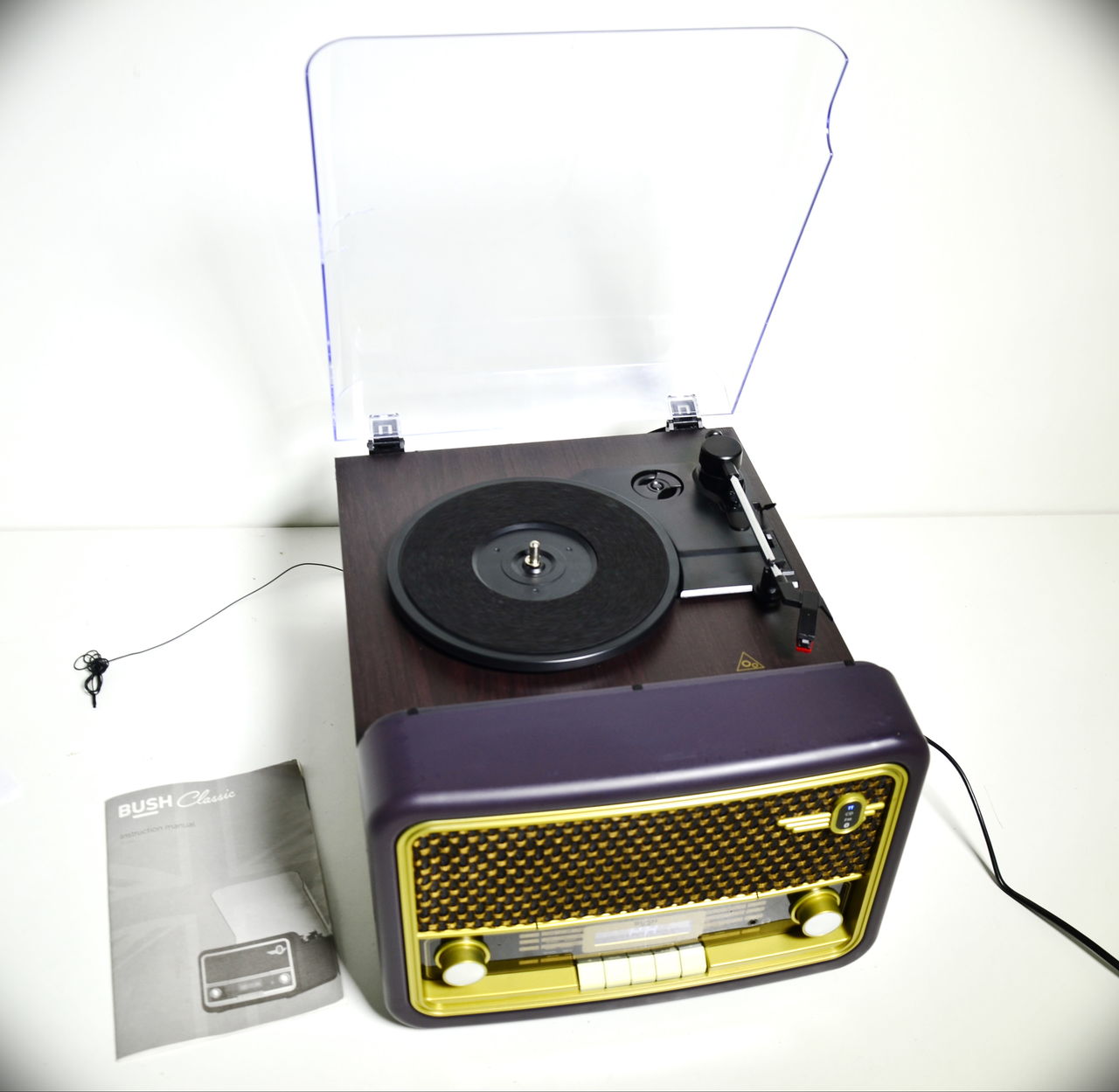 Bush Classic Retro Pick-Up / CD / AMFM / Bluetooth / встроенный усилитель и динамики фото 1