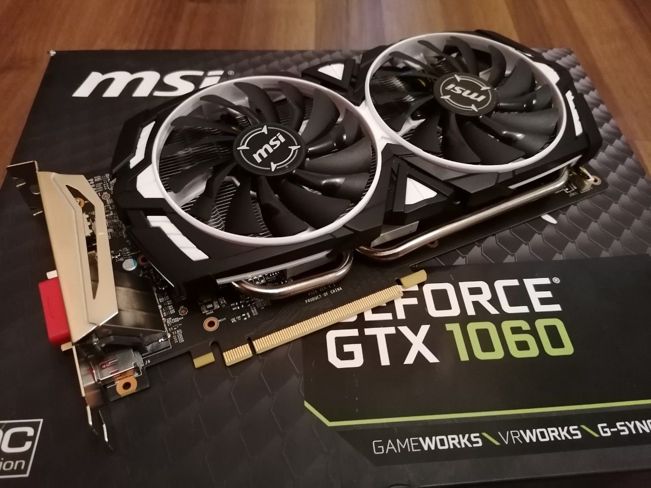 MSI GTX 1060 3 GB - 2700 lei