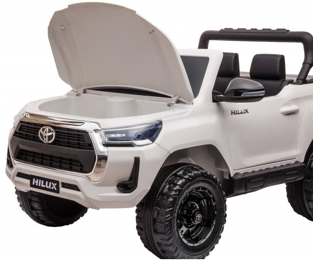 Mașină electrică pentru copii Toyota Hilux HL860 (alb/negru) / Детский электромобиль Toyota Hilux foto 5