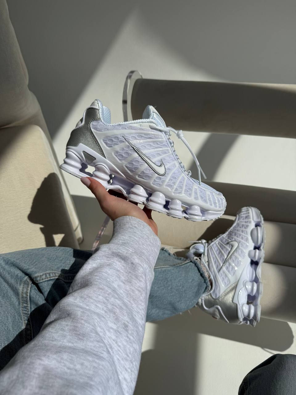 Nike Shox TL White foto 4