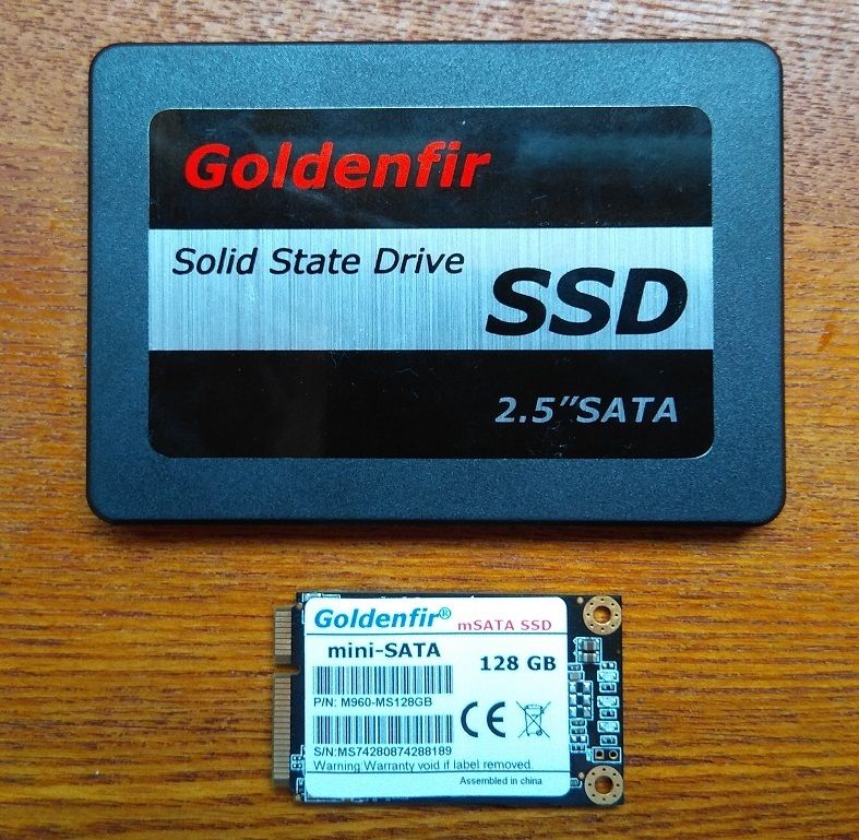 Ssd goldenfir 128 gb t650 128gb не определяется