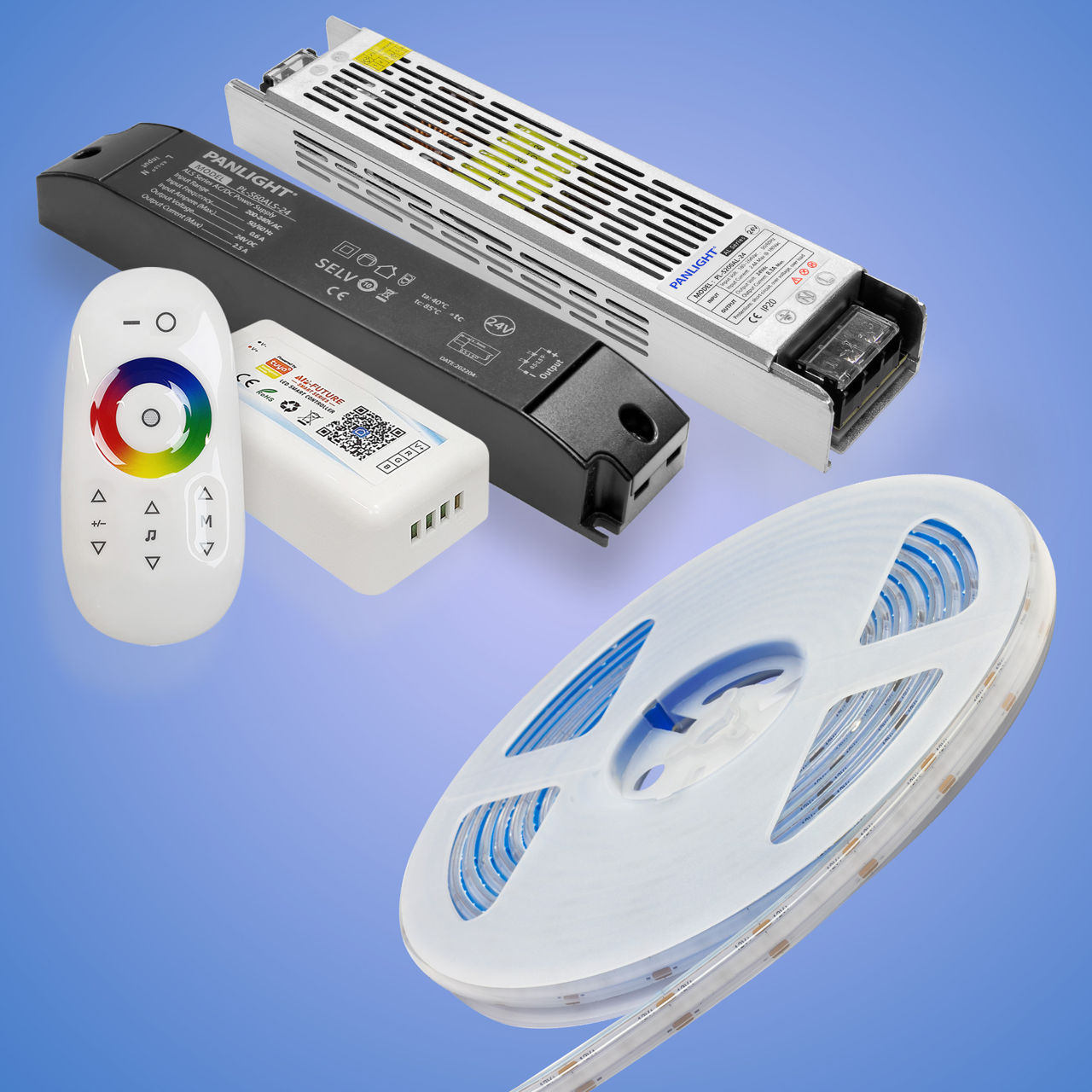 Новейшая светодиодная лента COB в Кишиневе, COB LED лента RGB в Кишиневе foto 0