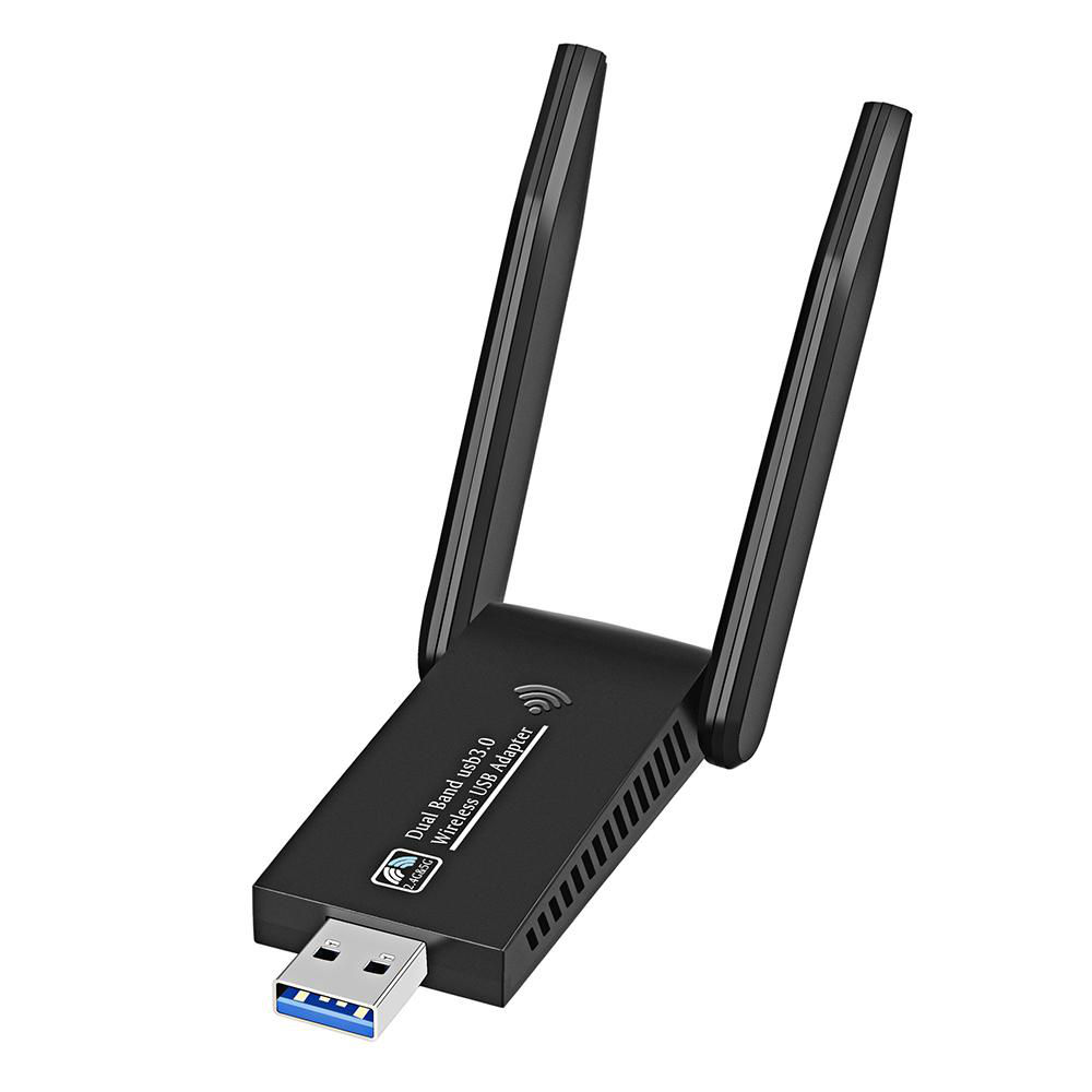 Скидка 30% Распродажа - WiFi Адаптер USB 1300Mbps USB 3.0 Двойной 2,4G / 5G foto 1