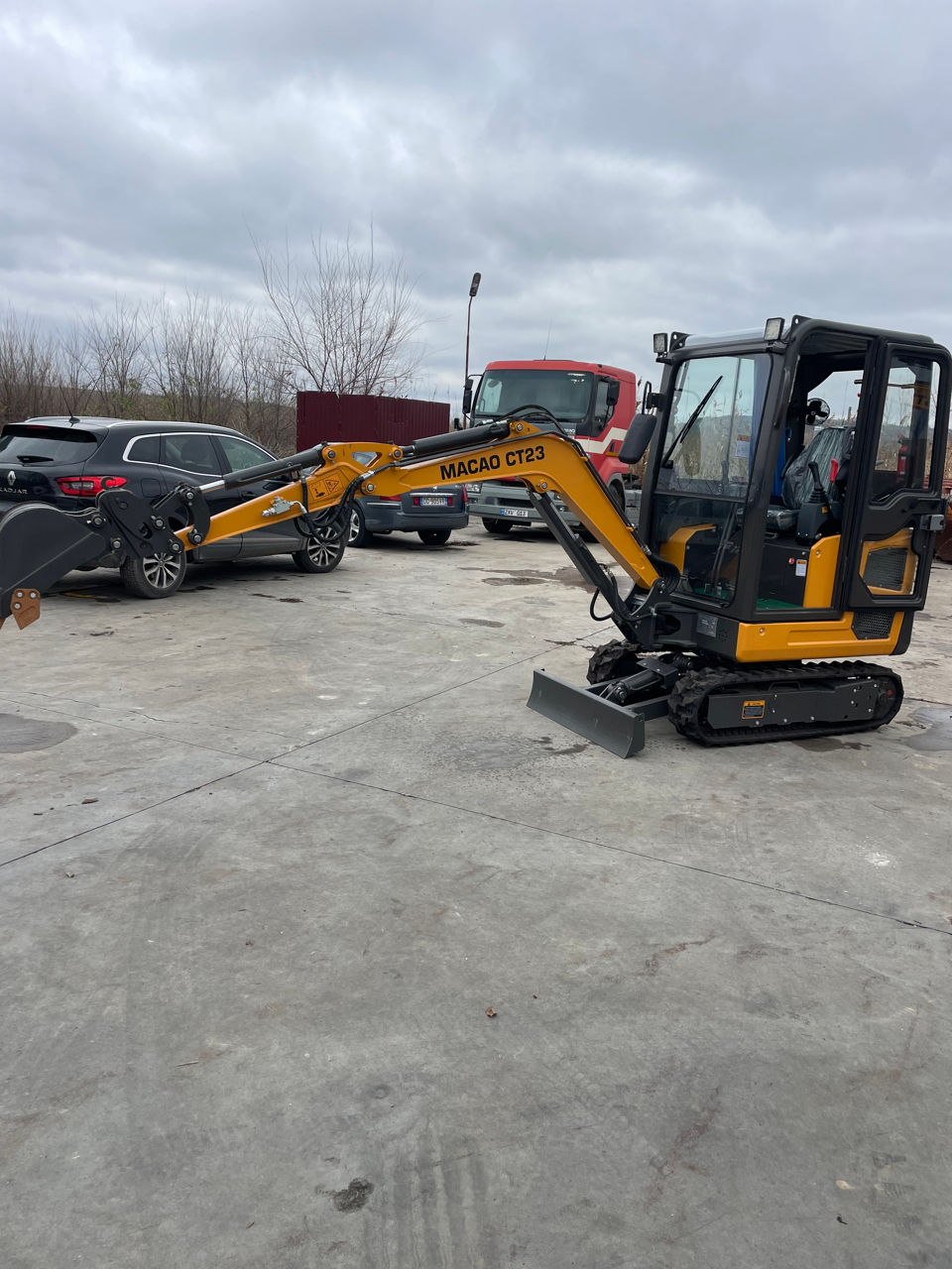 Miniexcavator macao ct23  credit fără prima rată este în stoc foto 8