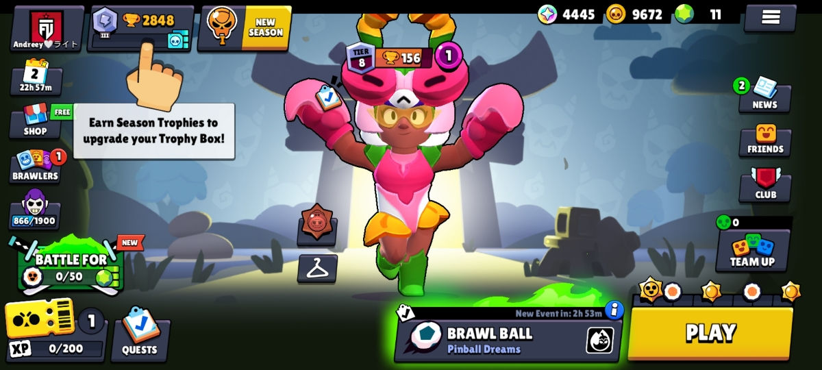 Cont De Brawl Stars Cu Win Streak Mare foto 0