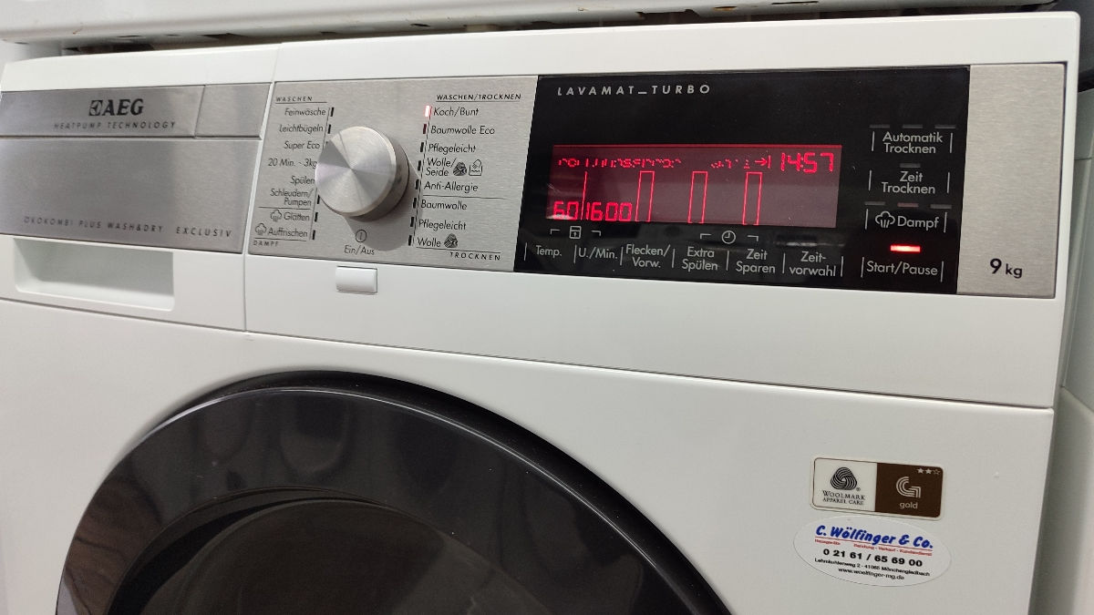 AEG стиральная машина с сушкой на фреоне фото 5