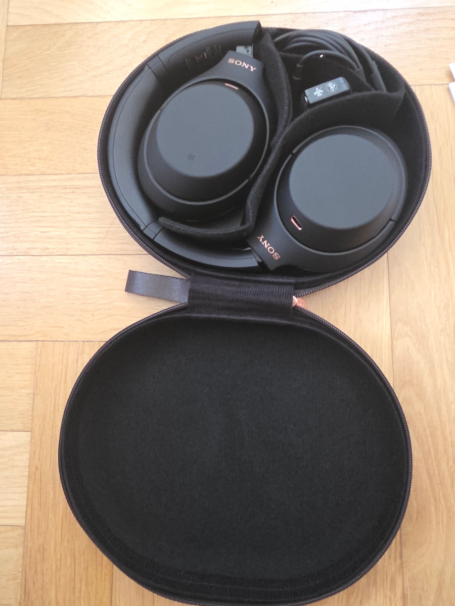 Накладные наушники sony wh-1000xm4  foto 4