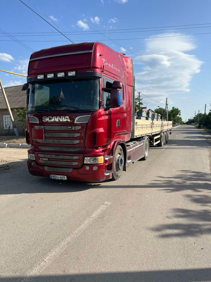 Scania R480 Rigid Scania R480 an. 2013 cu rulaj 800000 km, Diesel