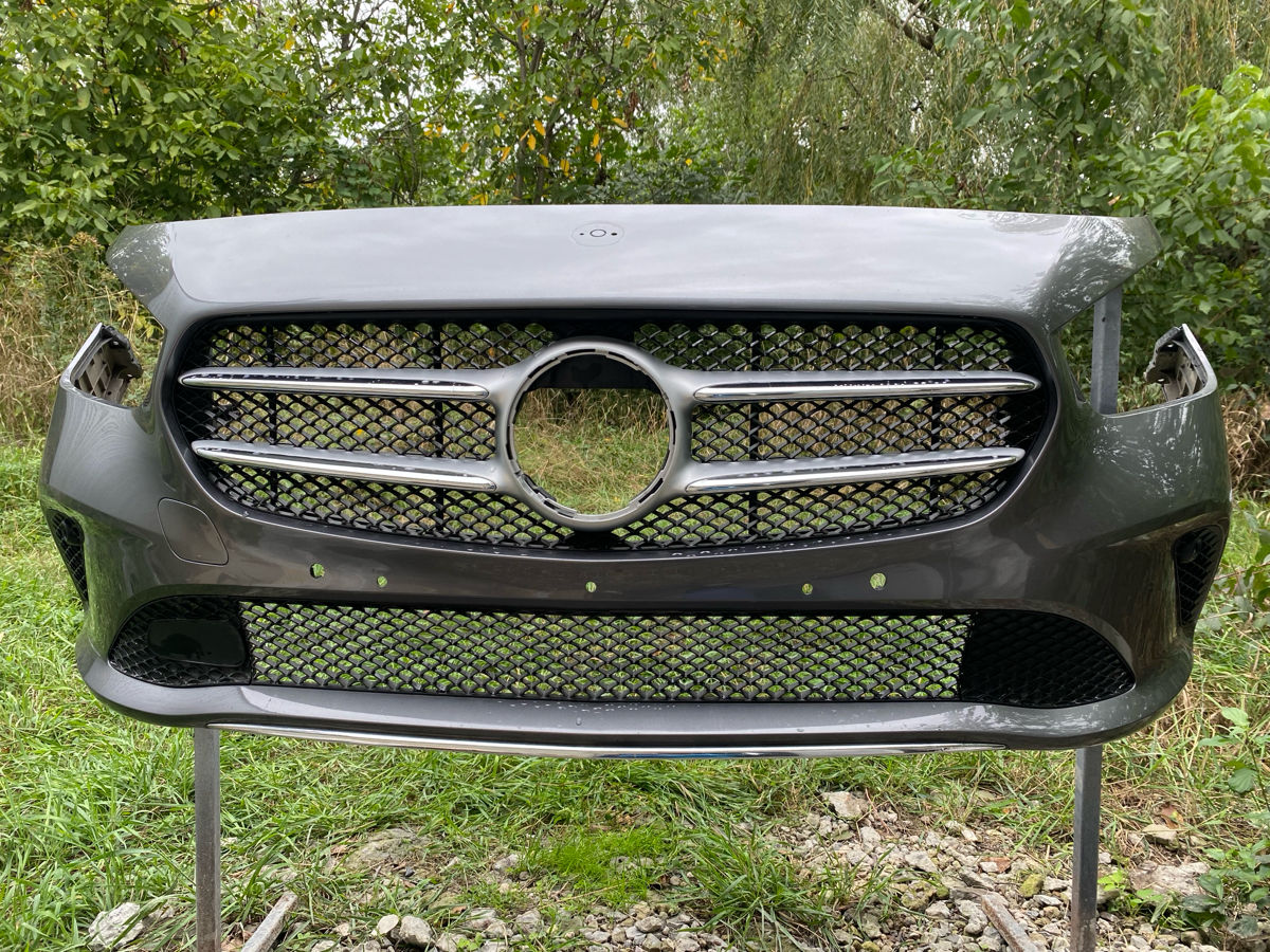 Doua bare de protectie pentru mercedes b clas, w 247. In stare excelenta.  Toate asamblate bara fata foto 2