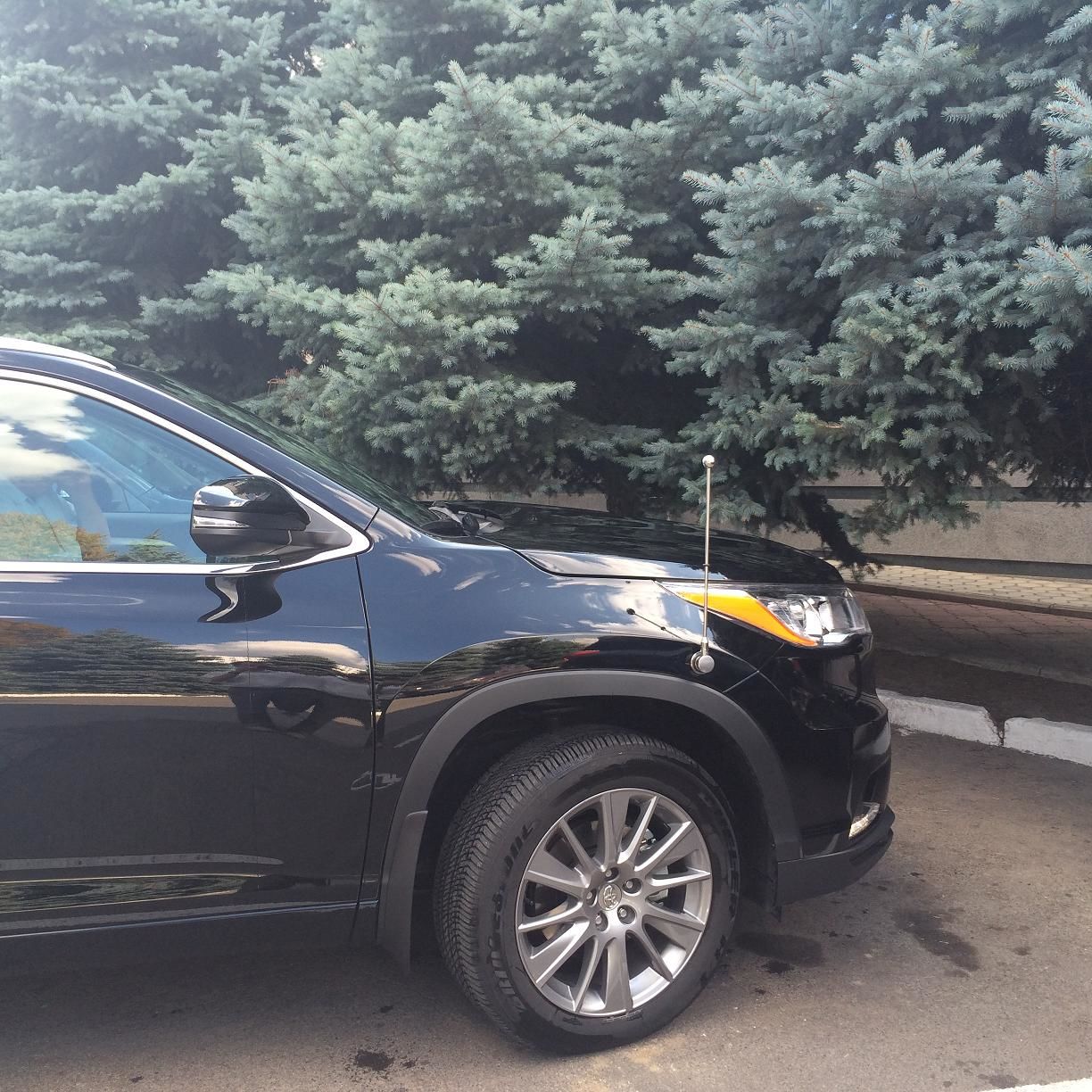 Автомобильные флагштоки и флаги премиум класса. Хром. Золото. Металл полированный. фото 5