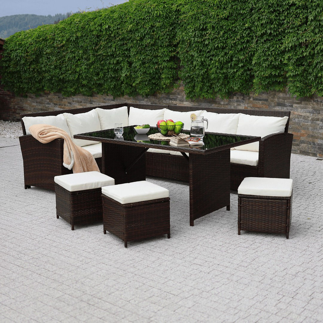 Set mobilier de grădină Tempo Kondela Stark (5în1) foto 2