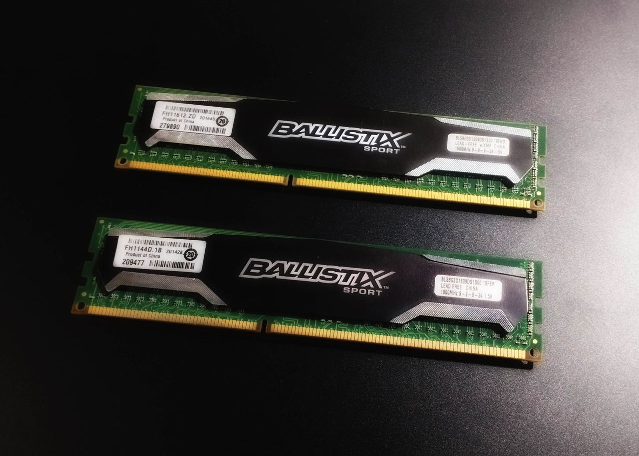 Ballistix Sport BLS2CP8G3D1609DS1S00CEU Kit Memoria Da 16 GB (8 - Foto 7