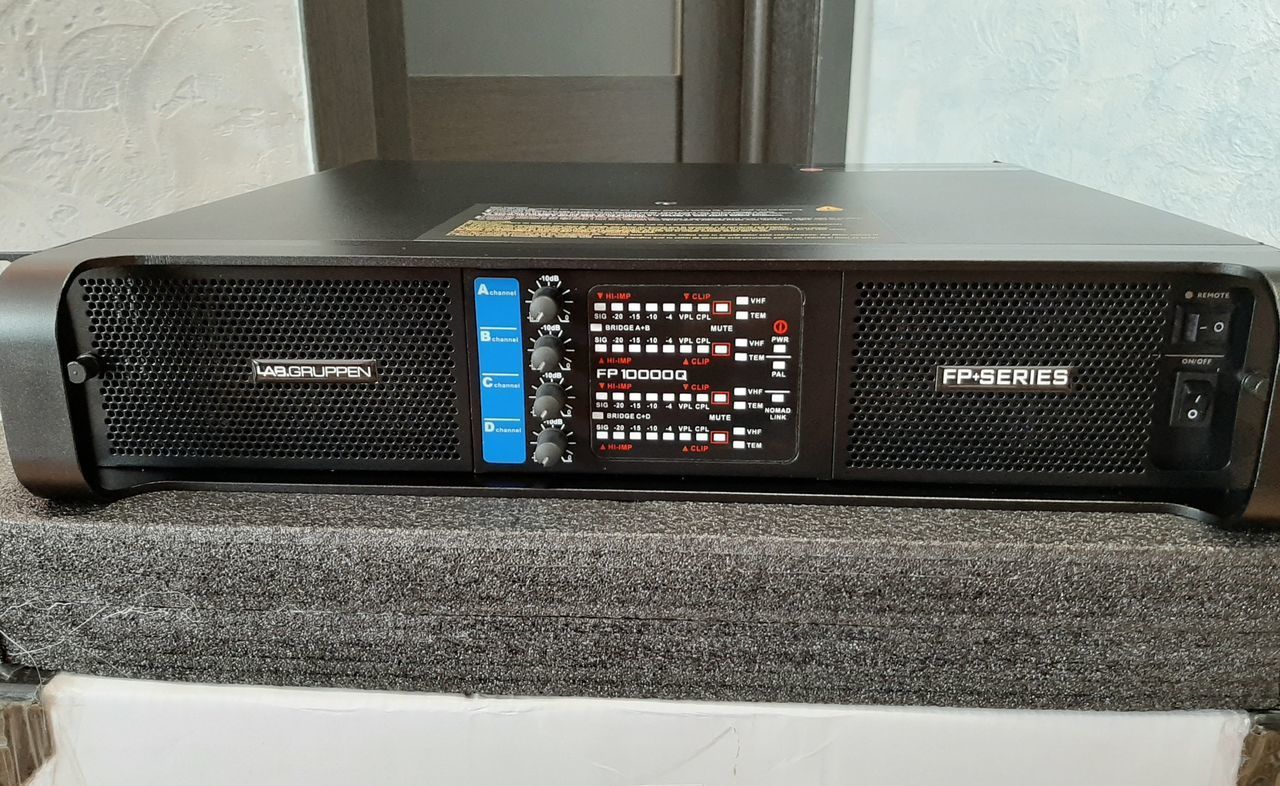 Lab Gruppen FP10000q spaniol 4 canale