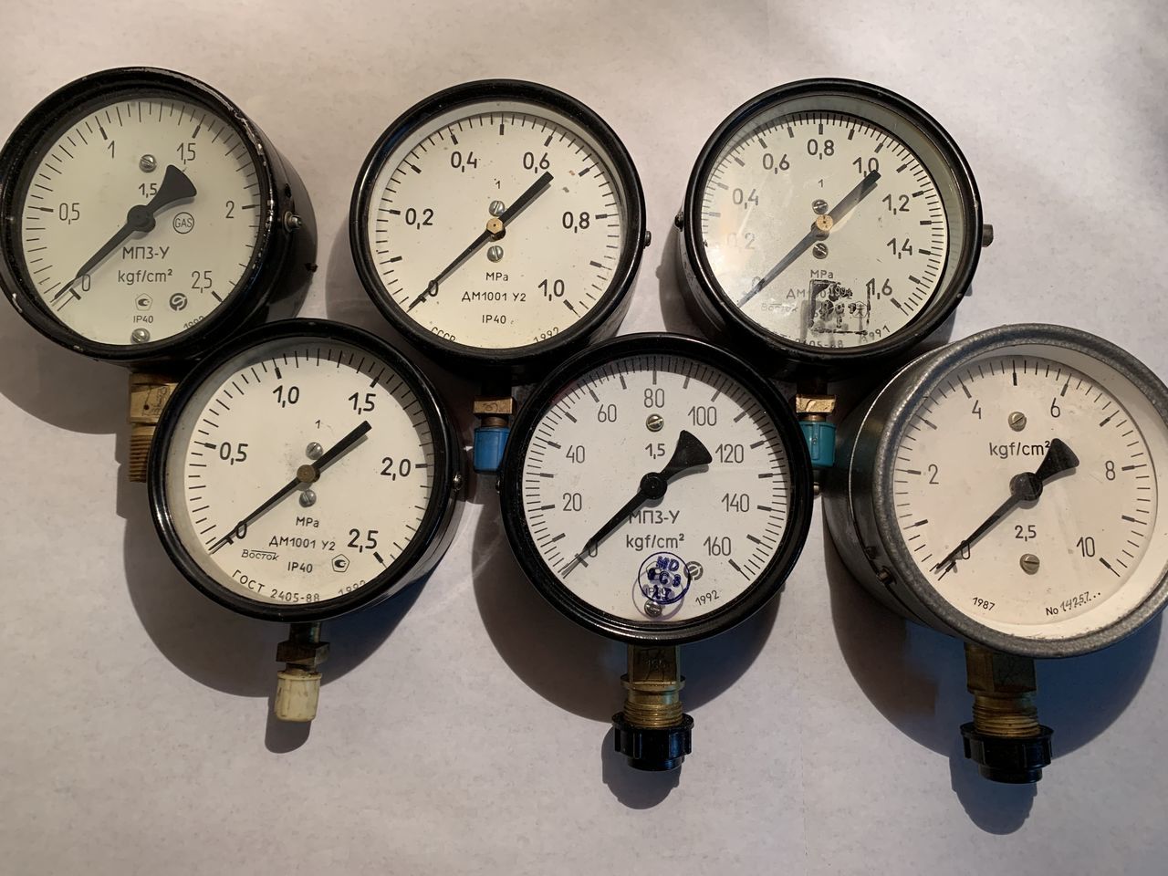 Манометры, Вакуумметры.Термометры сопрот. МП-60 грузопоршневой манометр ...