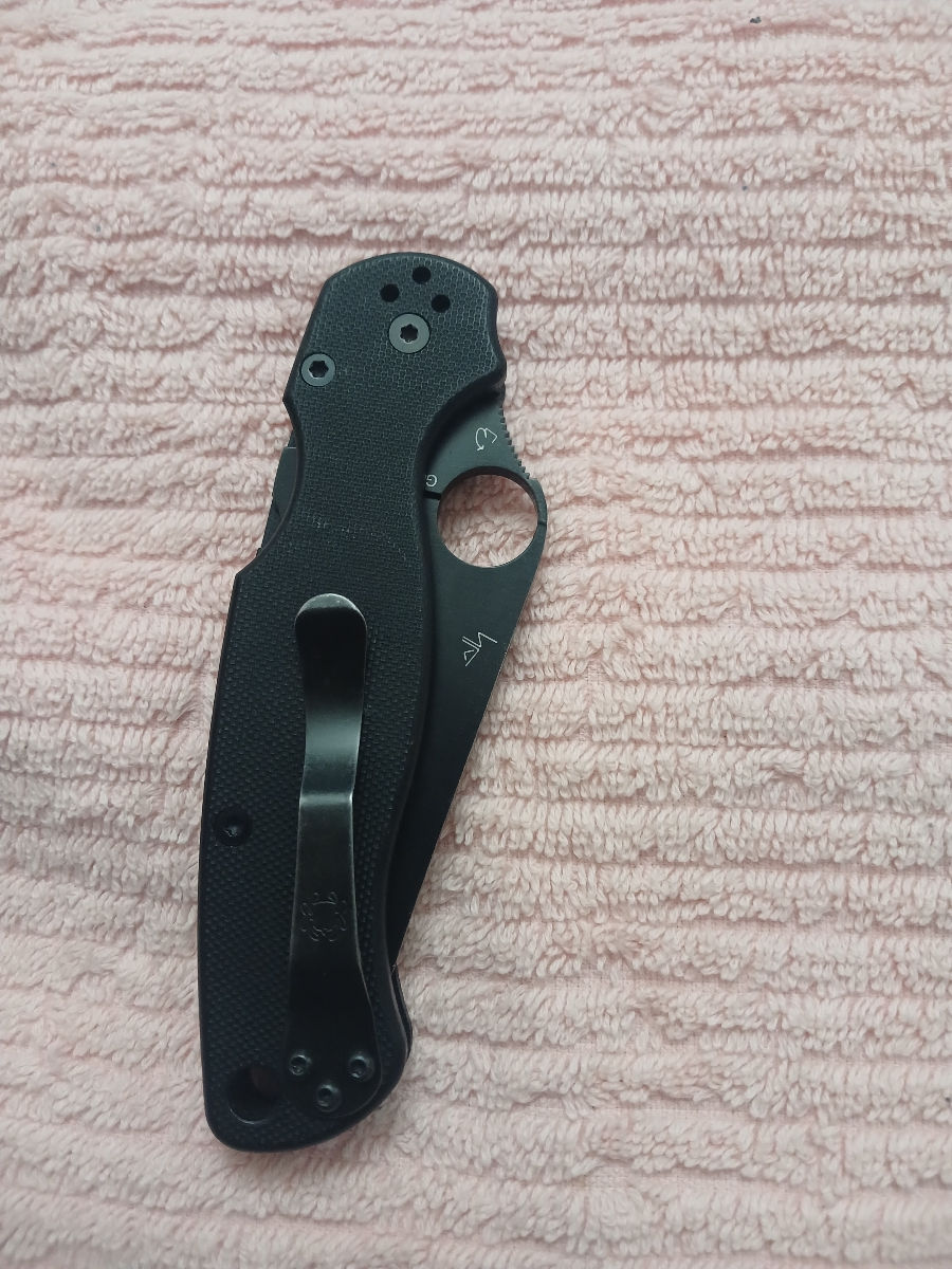 spyderco cpm s30v golden colorado u.s.a. earth foto 1