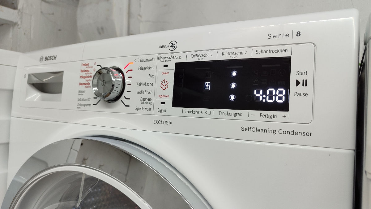 Сушильная машина Bosch Serie 8 + Steam фото 4