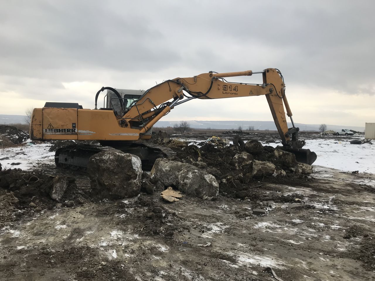 Excavator Liebherr foto 3