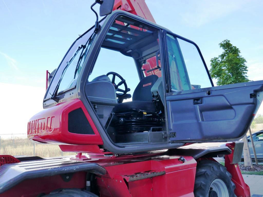 Телескопический погрузчик с поворотной башней Manitou MRT1840 EASY-ST3B, 2017 foto 12
