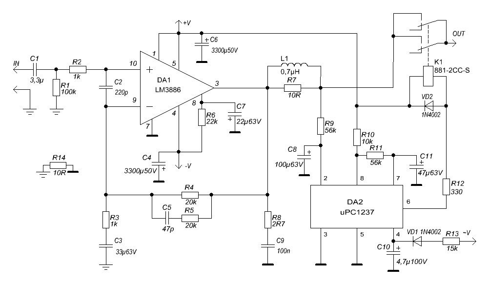 Платы без деталй на унч тда 7388 и лм 3886.есть микросхема тда 7388.