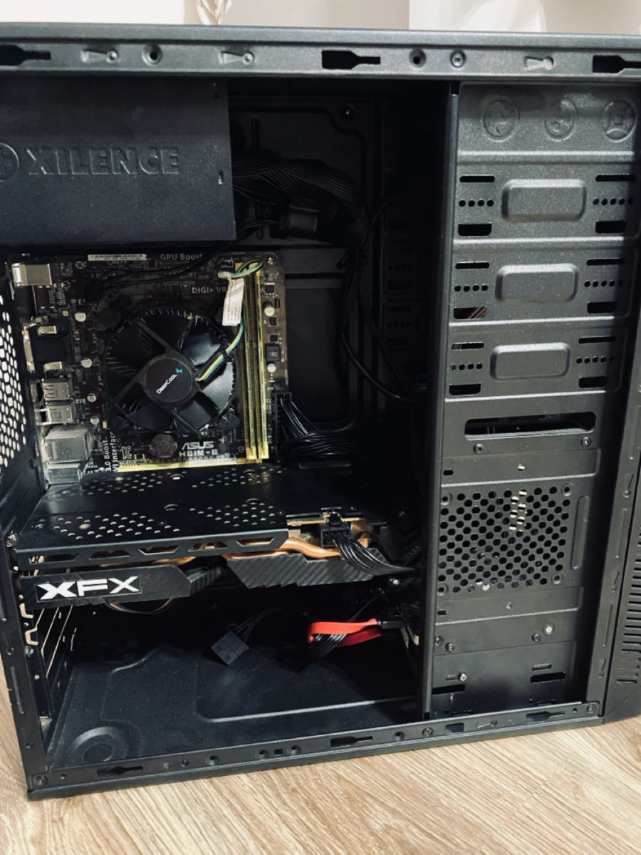 Gaming PC + Monitor / I5 4670K / 16GB RAM / RX 580 8GB / 105Hz foto 5