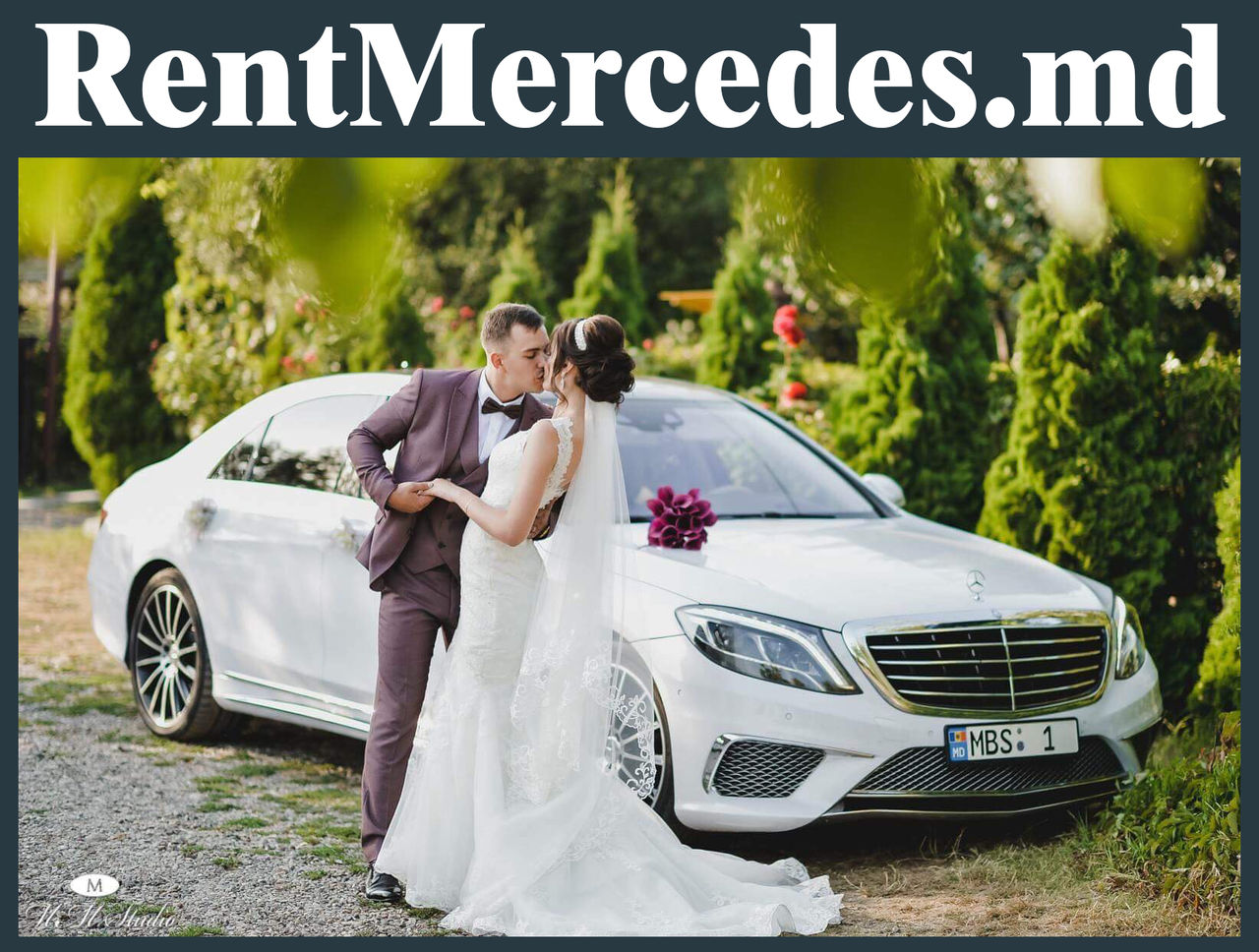 rentmercedes.md - de la 10 €/ora! Arenda/аренда Mercedes Benz albe/negre (белые/черные) foto 14