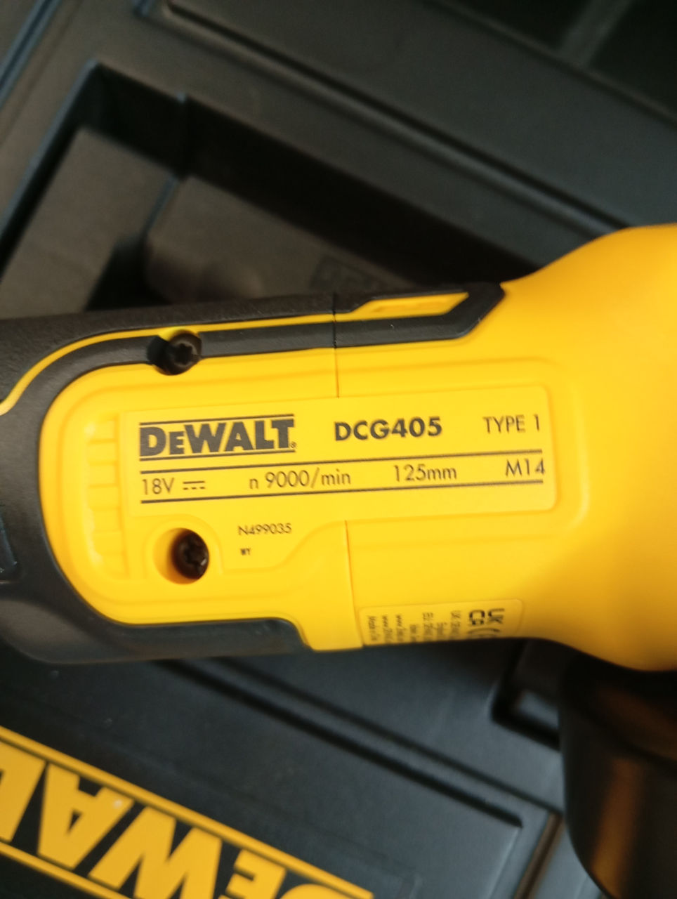 Dewalt DCG 405 foto 4