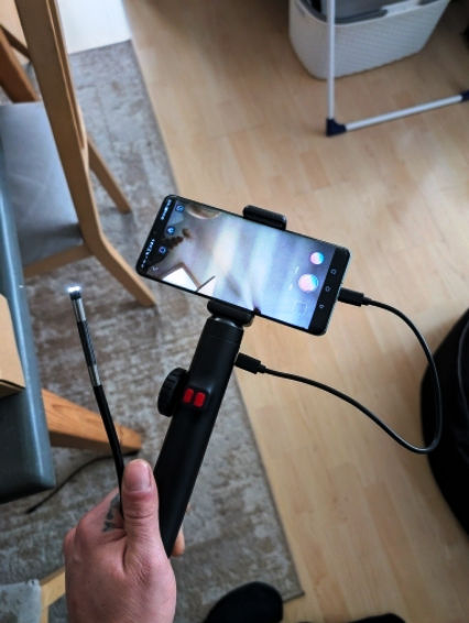 Эндоскоп поворотной камерой на 360* - 6 mm, по кабелю Type C и Apple фото 5