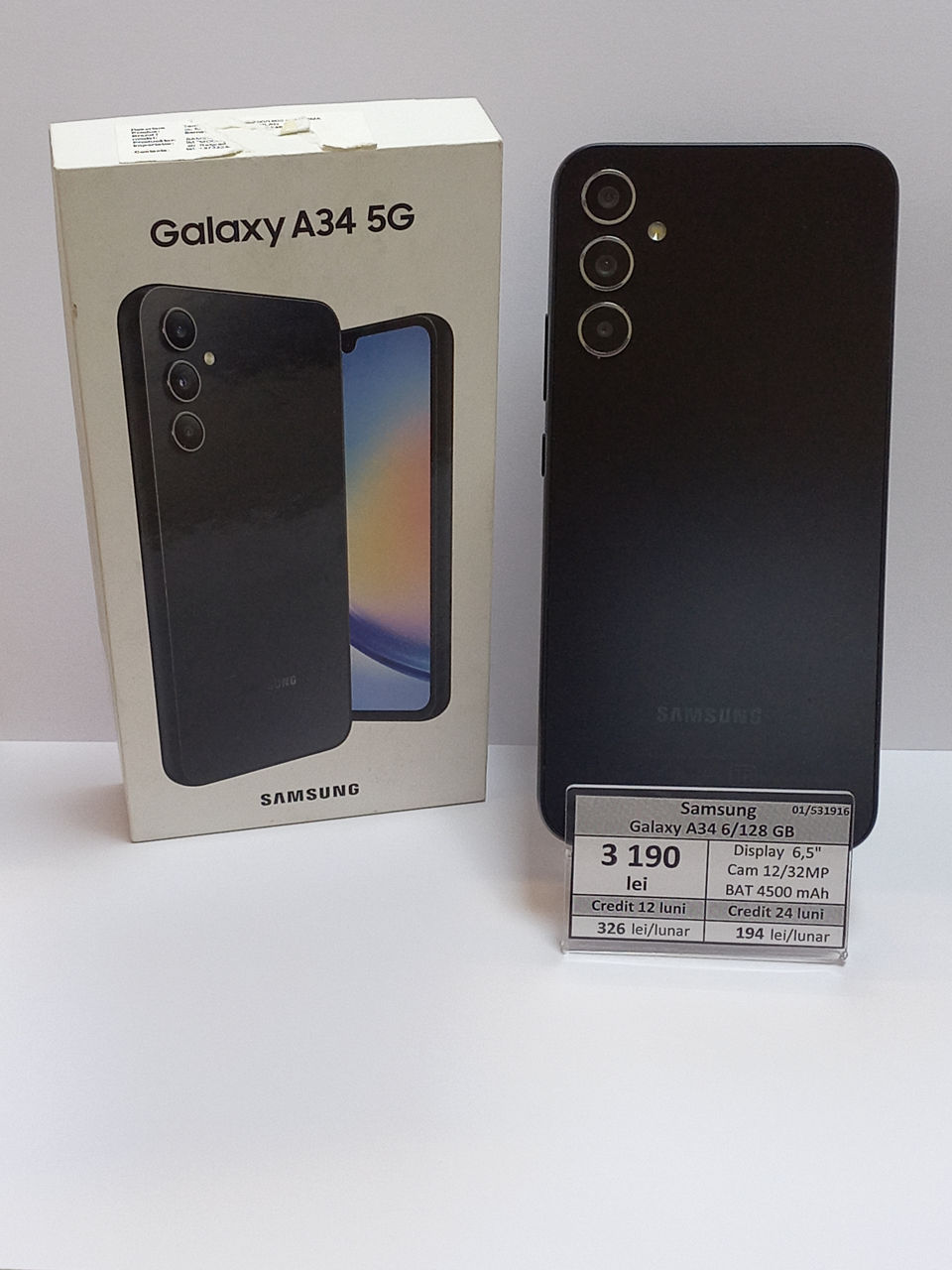 Samsung Galaxy A34 6/128Gb фото 0