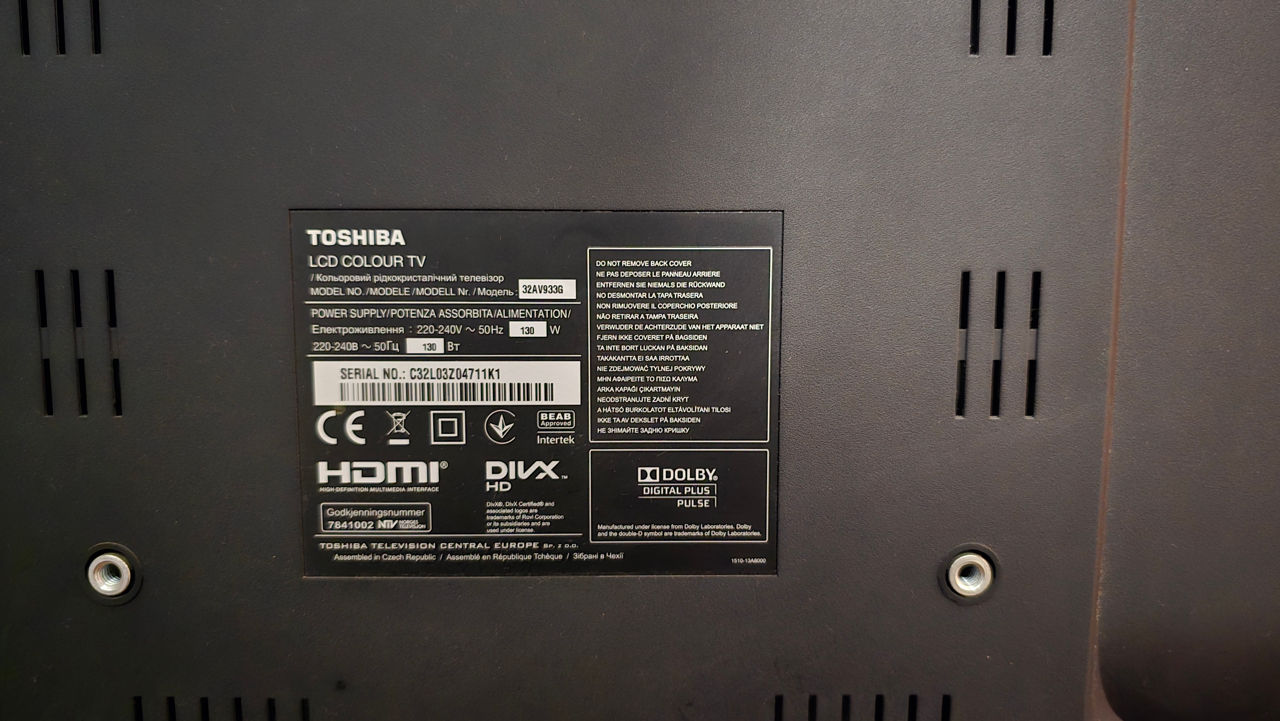 Телевизор Toshiba 32" фото 2