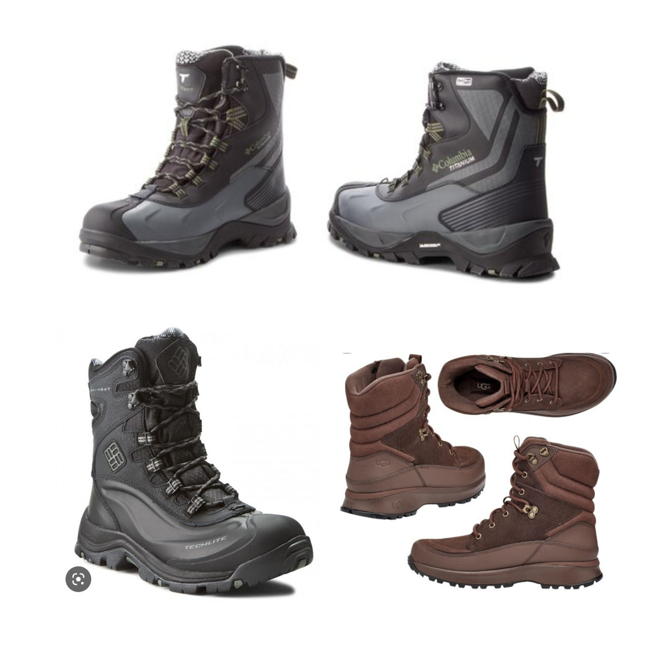 Зимние Непромокаемые Ботинки Columbia Usa,ugg Australia, Under Armour ...