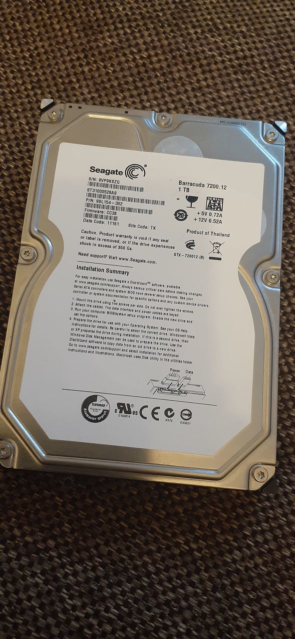 Hdd seagate не раскручивается