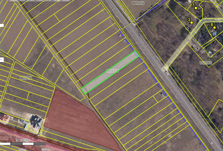 1 ari la traseu, 15 metri iesire spre traseu, 143 m în adîncime, acces de pe 2 drumuri, cu gaz, apă  foto 4