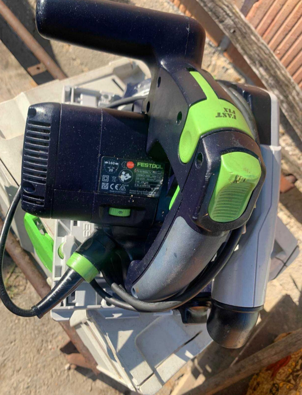 Погружная пила Festool TS55 REBQ plus