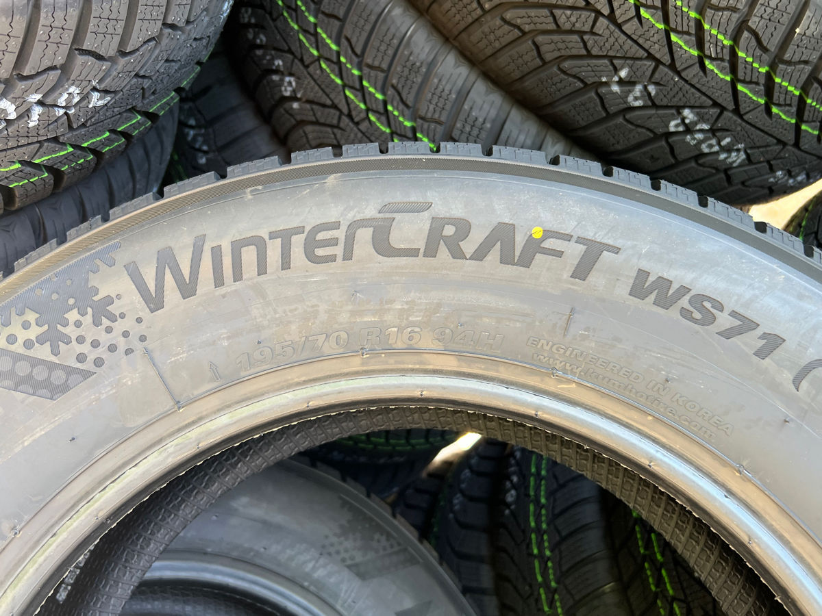 195/70 R16 Kumho Wintercraft WS71/ Доставка, livrare toata Moldova 2024 foto 5