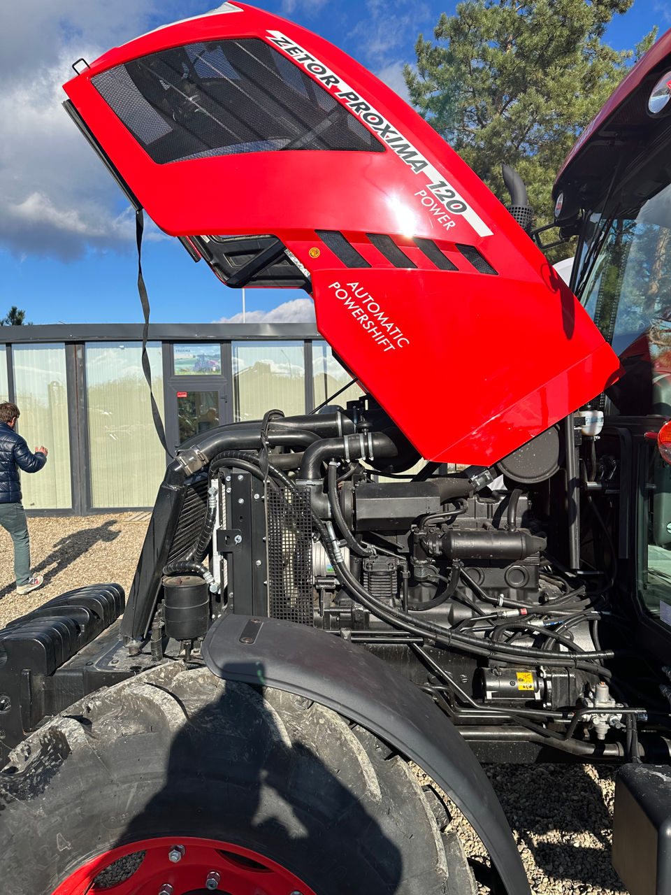 Tractor Zetor 120 Proxima Power 120 c.p. foto 5