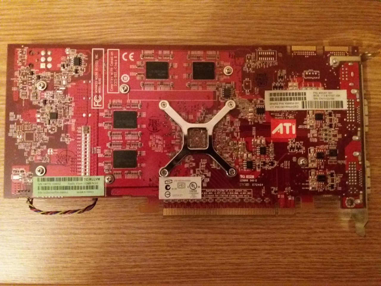 Видеокарта firegl ati radeon, 512 mb, 128 bit, gddr4, отличное ...