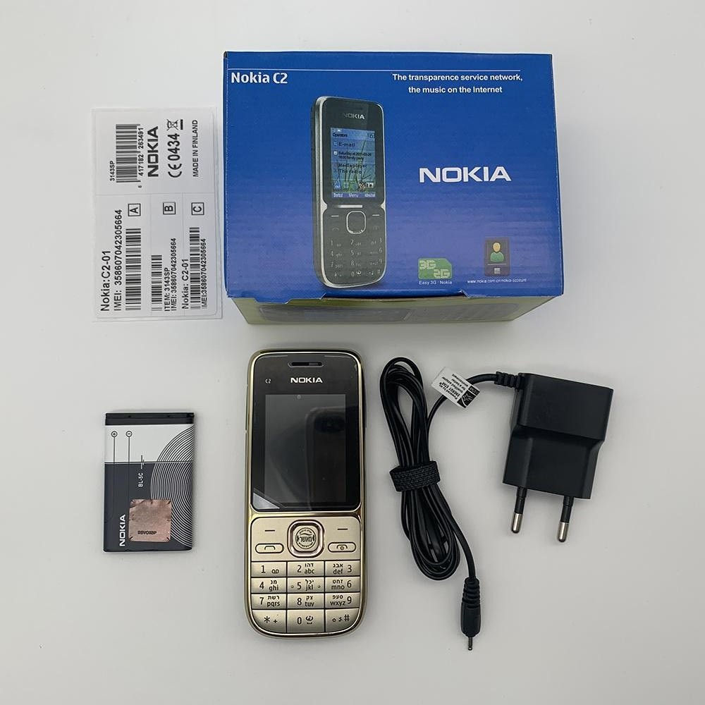 Nokia C2-01-Original=3G=1-SIM=новый.