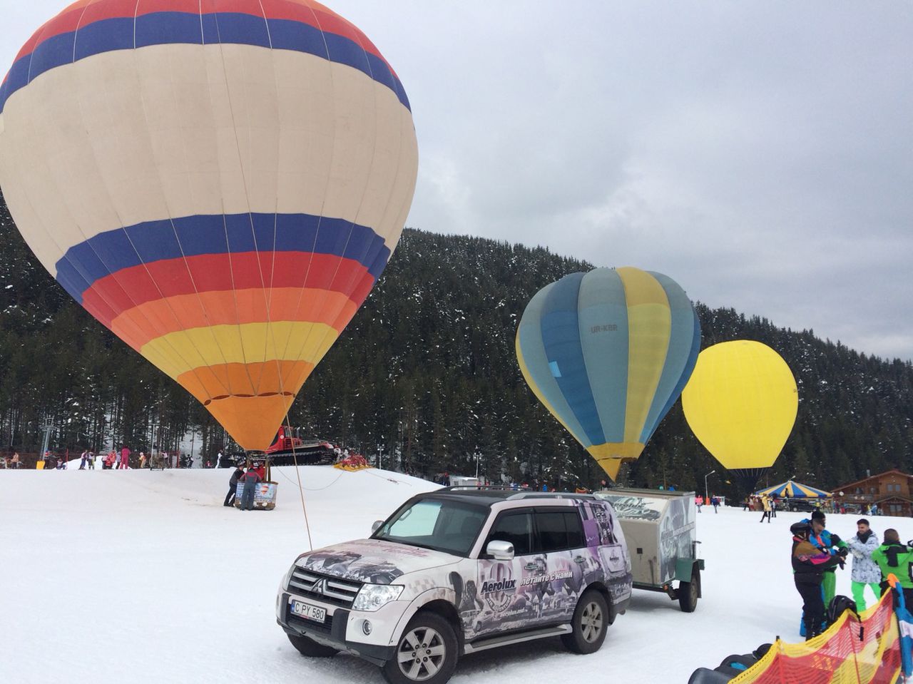 Zbor cu balonul in moldova!!! полёт на воздушном шаре!!! foto 6