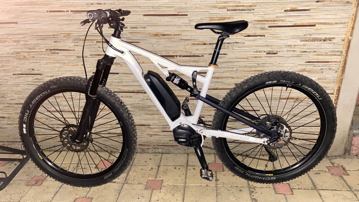 Bicicletă Electrică Cannondale Full Suspension 150mm/ Schimb foto 0