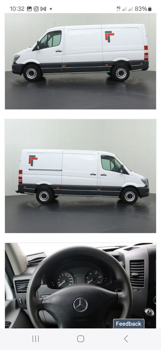 Mercedes Sprinter 316 ,120kw,,,anu 2017 ,adus  recent din Germania ,merge super ,kilometri originali cu carte service,sunt 2 sprintere 316 automată  și manual ,încălzire autonoma wabasto originală,,,
 foto 7