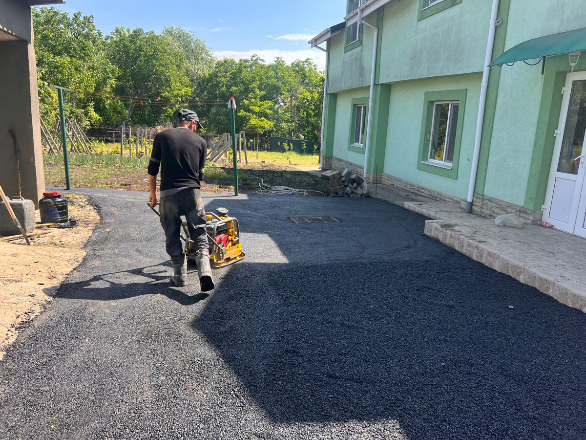 Amenajarea betonui asfaltic foto 1
