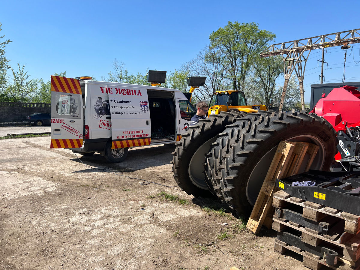 Vulcanizare mobilă 24/24 autoturisme și camioane выездной шиномонтаж foto 4