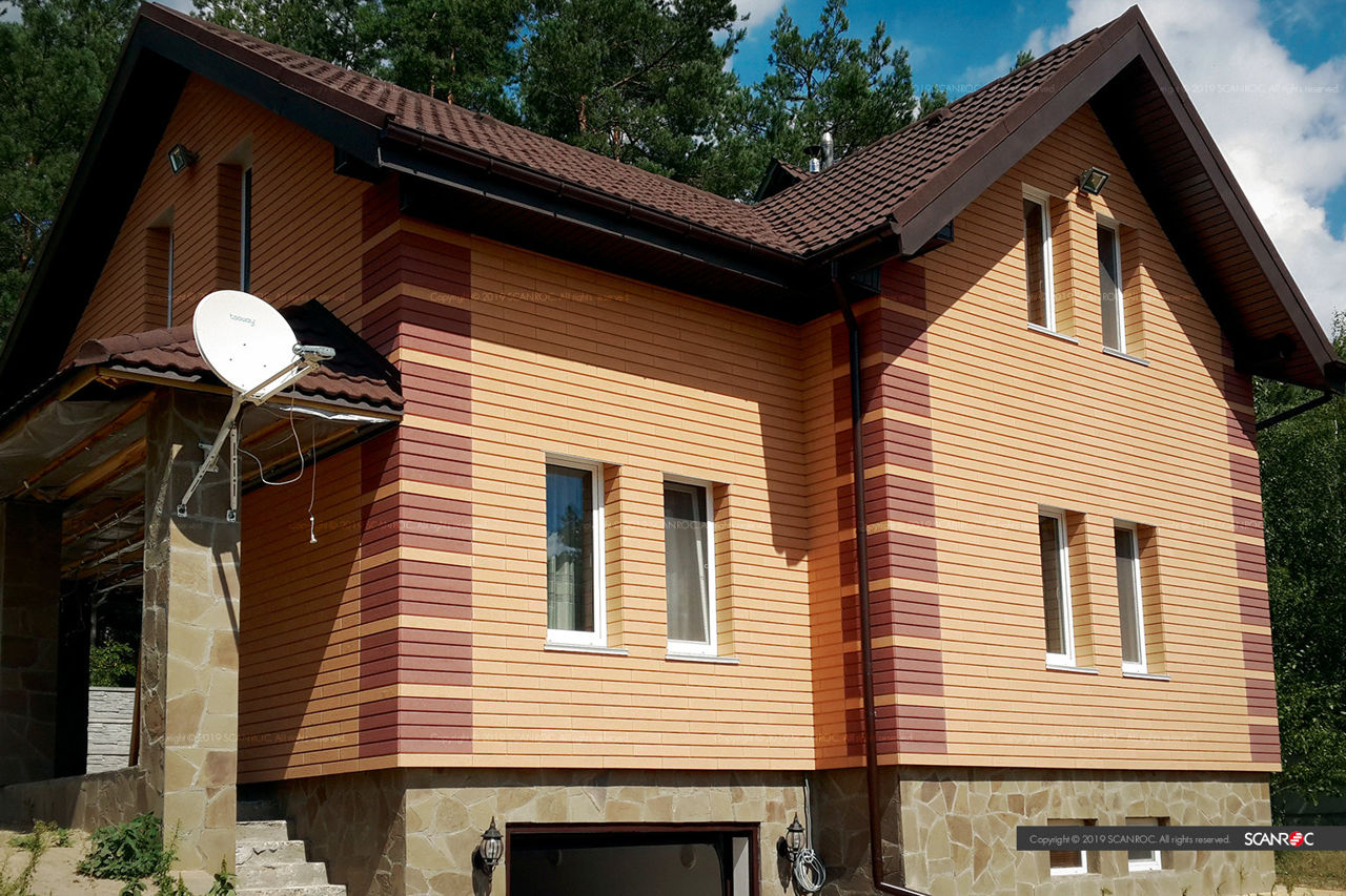 Sisteme de fatade ventilate eficiente energetic-Scanroc- Вентилируемые энергосберегающие фасады foto 10