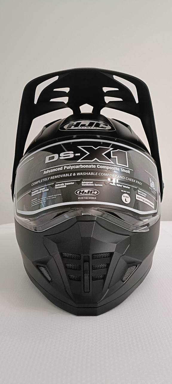HJC DS-X1, Black Matte, Dual Sport, Size L фото 5