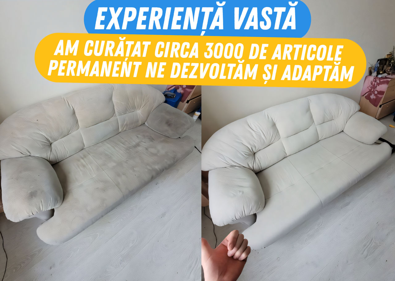 Curățare Chimică canapele/ saltele / scaune foto 4