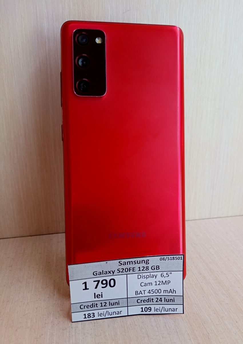 Samsung Galaxy S20 FE 128 Gb.  Pret 1790 lei foto 0