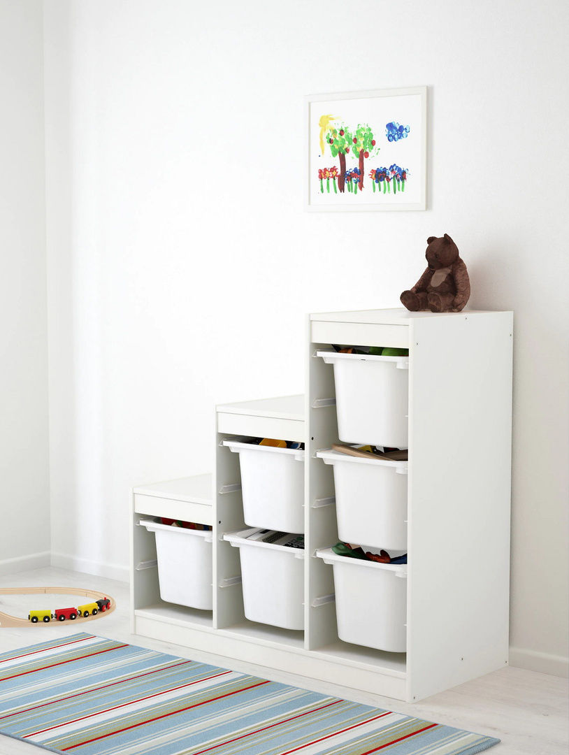 Etajera Ikea Trofast cu 6 containere 99x44x94 foto 1