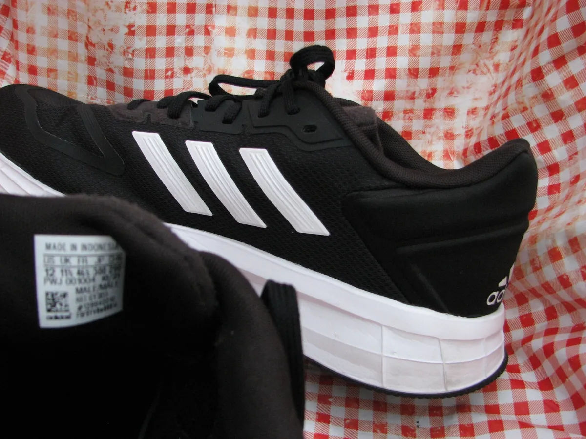 Adidas cloudfoam fluid 2024 bold black white