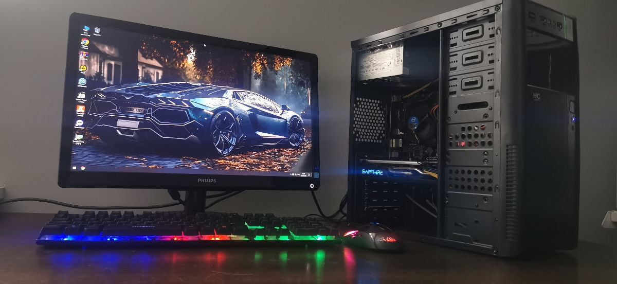 Gaming PC i5 4590 Rx 570 Sapphire NitroPlus foto 0